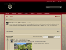 Tablet Screenshot of ironindianridersassociation.com